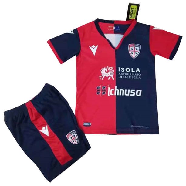 Camiseta Cagliari Calcio 1ª Niños 2019 2020 Rojo